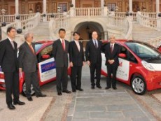 Mitsubishi Motors Corporation и Mitsubishi Corporation доставиха 4 броя електромобила i-MiEV на Княжество Монако