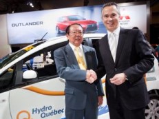 Канадския клон на Mitsubishi и Hydro-Québec си партнират за най-големия проект за електромобили в Канада
