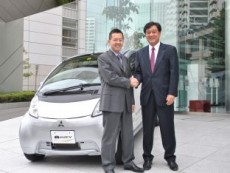Mitsubishi Motors Corporation подписа споразумение за сътрудничество с правителството на Сингапур за промотиране на електромобилите